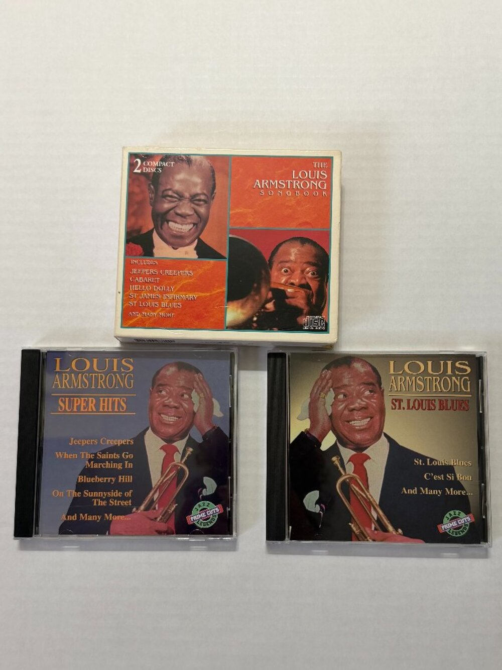 Vintage “The Louis Armstrong Songbook” 2-CD Disc Compilation